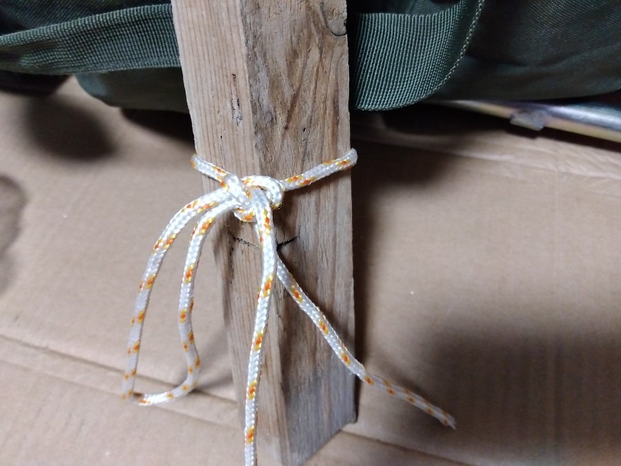 引け解け結び（シベリアンヒッチ）
